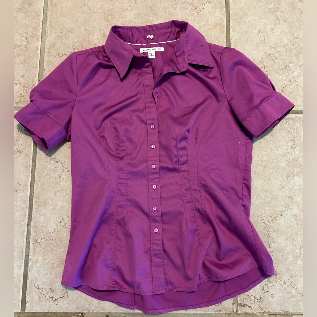 Banana Republic Stretch Button Down